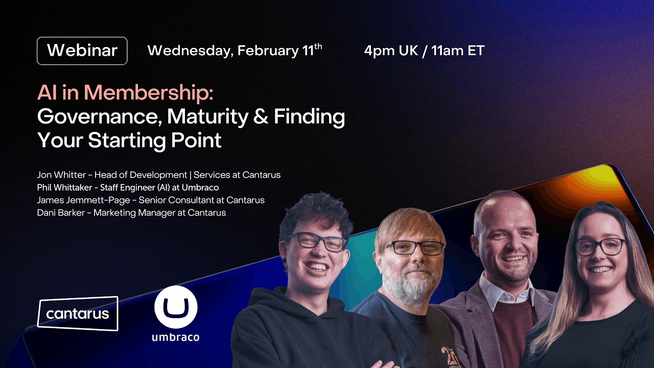AI in Membership Part 1: Governance, Maturity & Finding Your Starting Point
