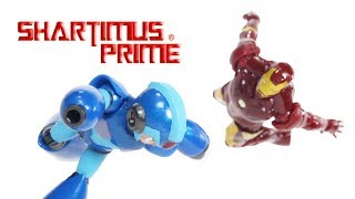 Marvel vs Capcom Infinite Iron Man Mega Man X 2-Pack Target Exclusive Hasbro Figure Toy Review