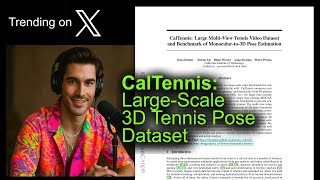 CalTennis: Large-Scale 3D Tennis Pose Dataset