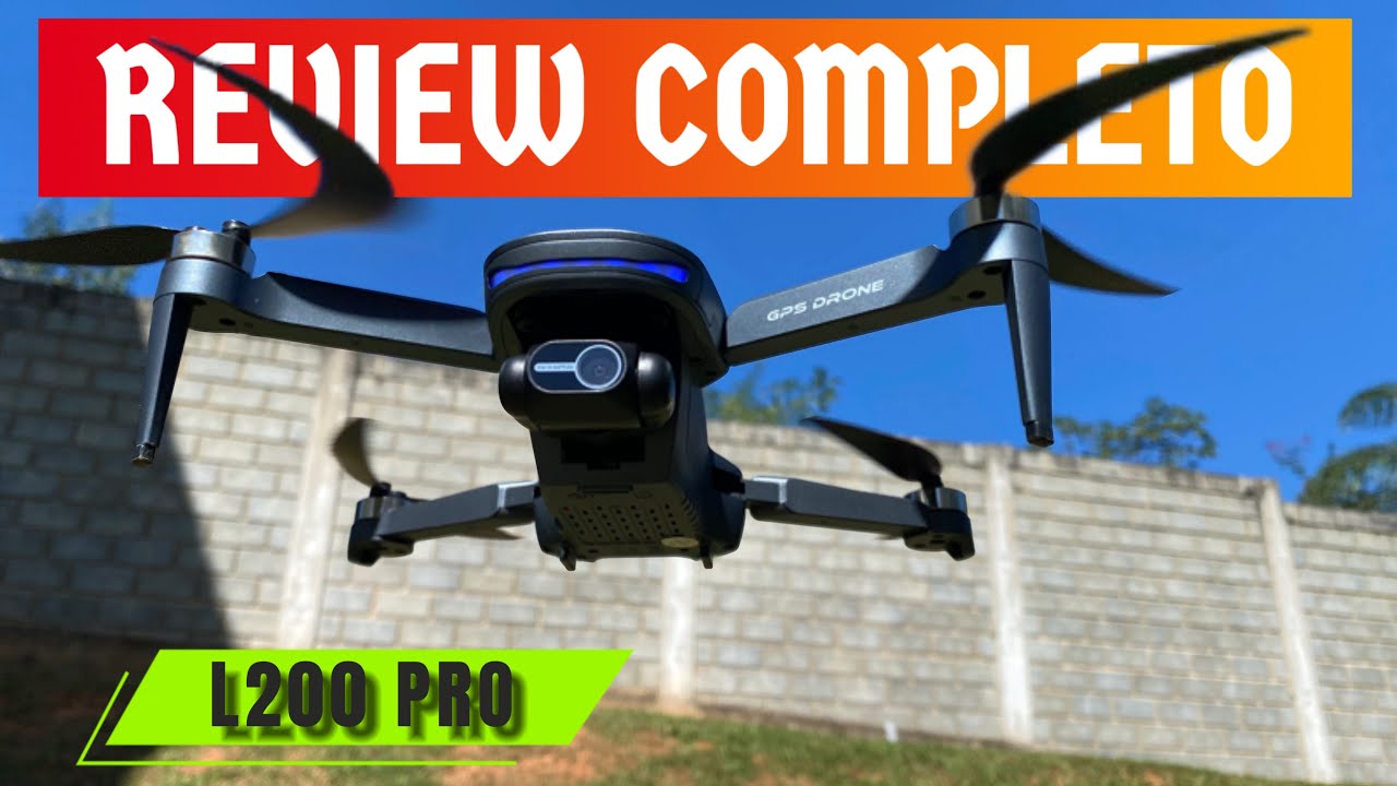 Primeiro Voo L200 PRO || Drone COMPLETO Por MENOS de 500 REAIS