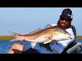 Kayak Fishing: Sight-casting to BIG Redfish | MTB Challenge ft. Flukemaster