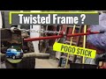 Twisted Frame Rail Repair:  Pogo Stick | Hustler Stick