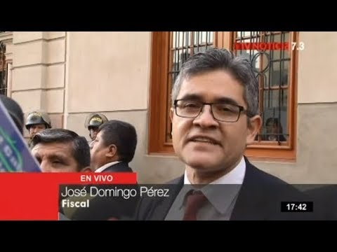 Chávarry: José Domingo Pérez le pide reflexionar continuidad en Fiscalía