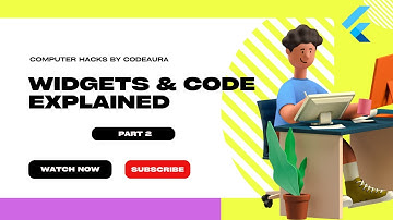 Understand Flutter Widget & Widget tree  part 2 | Urdu / Hindi | CodeAura
