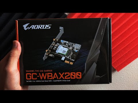 Gigabtye AORUS GC-WBAX200 WiFi 6 Overview - YouTube