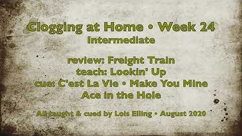 Clogging at Home Week 24 – Intermediate