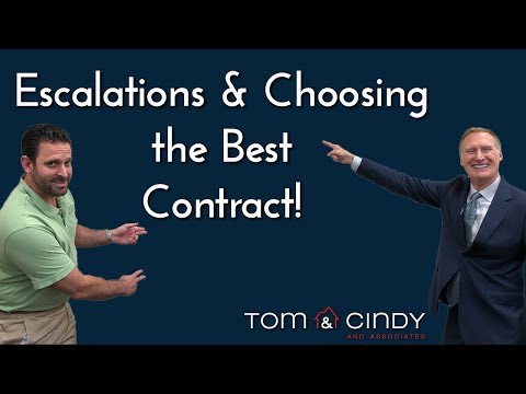 Episode 20 | Escalations & choosing the best contract | #tomandcindyhomes