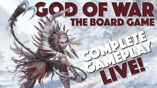 God of War: The Board Game - Full Scenario Live Play!