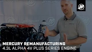 mercury remanufacturing 4 3l alpha 4v plus series engine