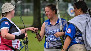 2023 USA Archery Collegiate Target Nationals, Barebow Women: McCarthy vs. Nation