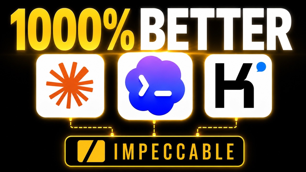Impeccable Makes Claude, Codex and Kimi 10X Better