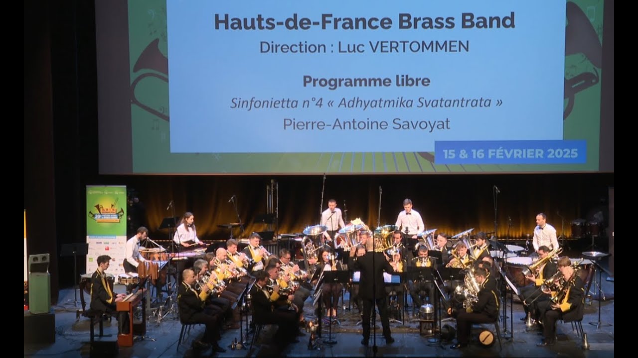 Sinfonietta n°4 "Adhyatmika svatantrata" (Pierre-Antoine Savoyat) - Hauts-de-France Brass Band