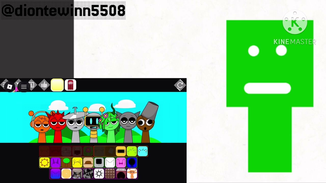 My Sprunki OC: {oscillator.type = square} [from Chrome Music Lab]