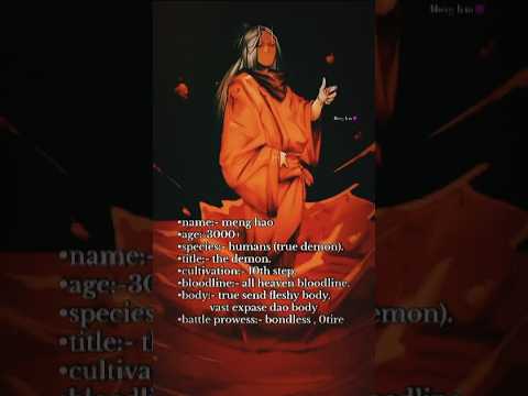 The Journey Of Meng Hao I SHALL SEAL THE HEAVEN HEAVEN Edit Ergen Renegadeimmortal Shorts Noval 