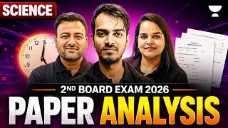 Science Paper Analysis | Second Board Exam 2026 | Most Important MCQs @Class11Unacademy ​