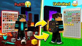 Inventory Full? Fix It Forever! 😳 | Best Backpack Mod MCPE (Full Guide)