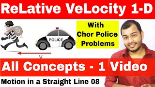 Relative Velocity || Kinematics|| Motion in a Straight Line 08 || Class 11 Chapter 4 || JEE MAINS screenshot 4