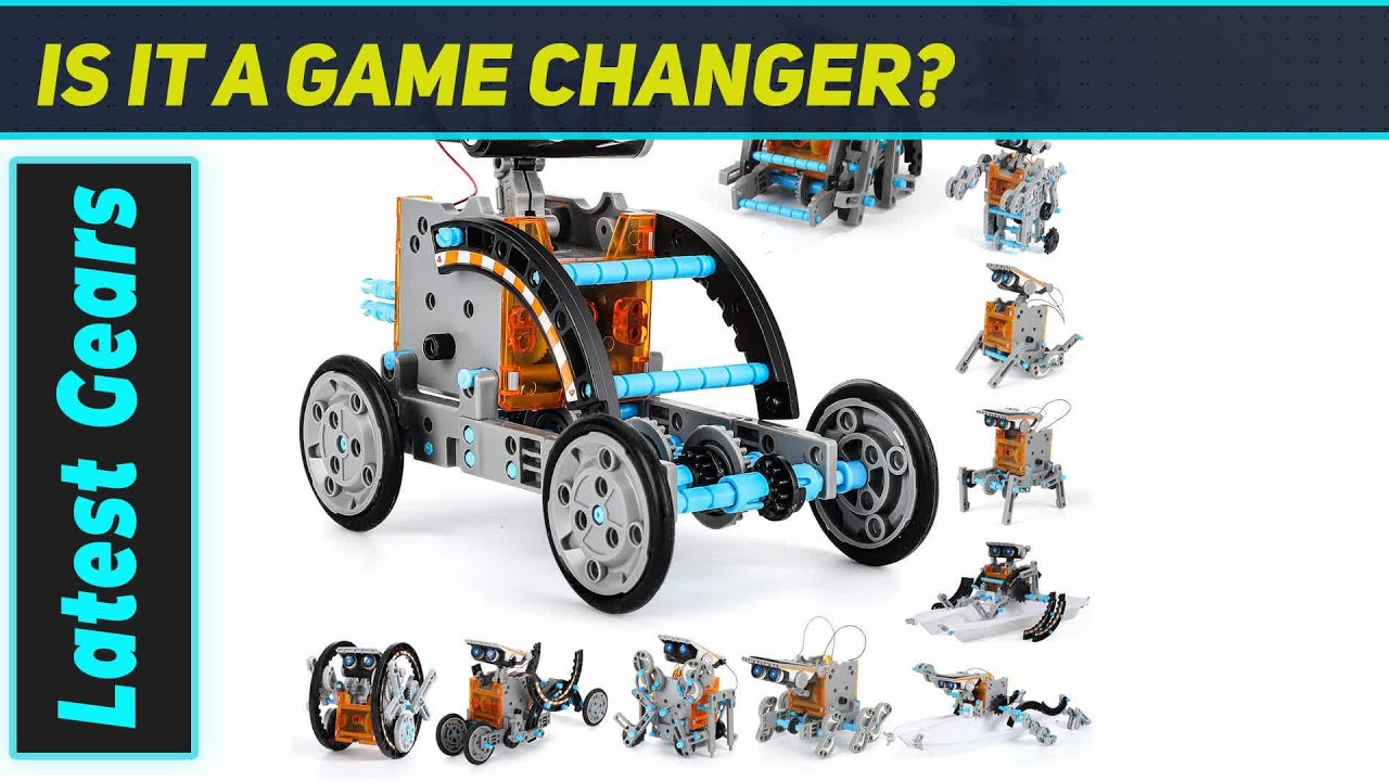 Lucky Doug Solar Robot Kit - Awesome STEM Toy for Kids!