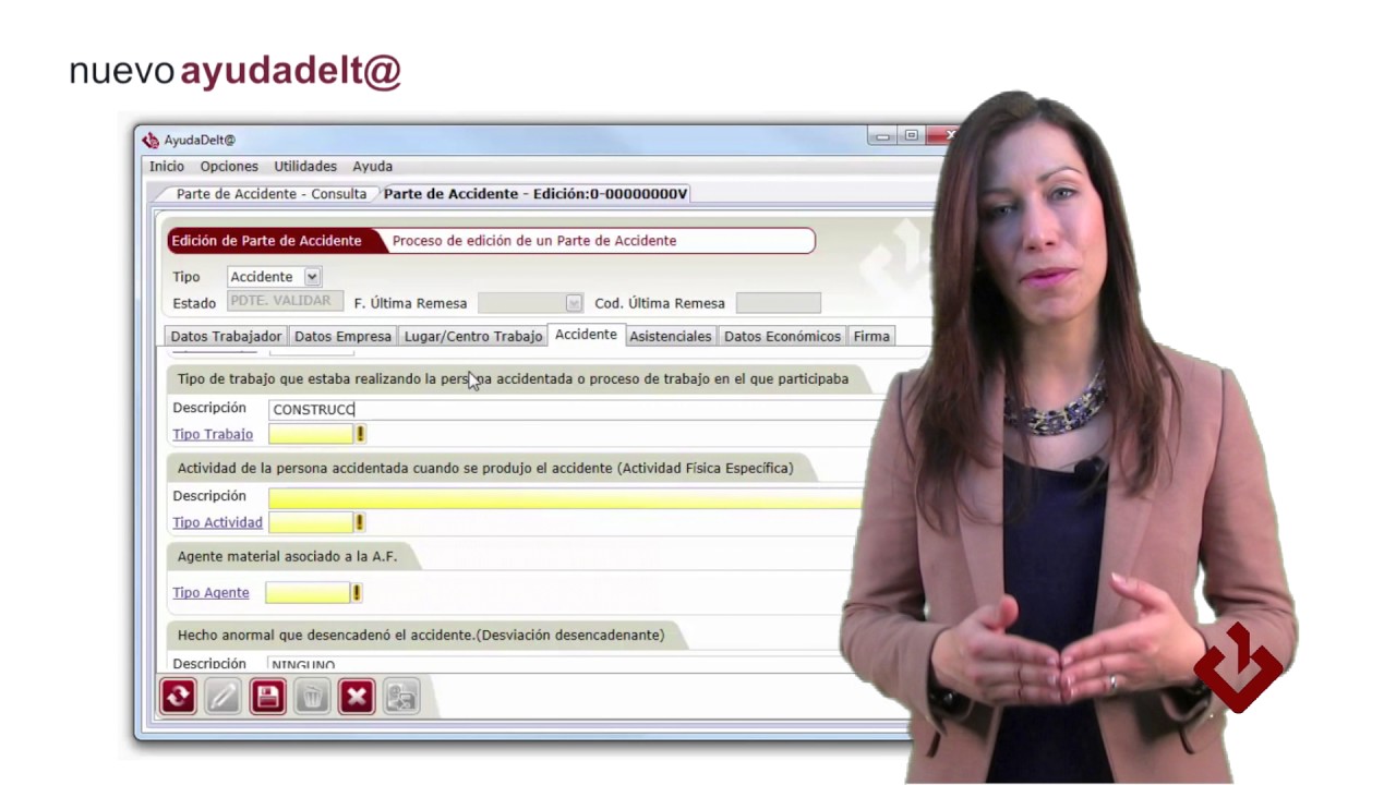 Ayuda Delta: Gestión eficiente de partes de accidentes de trabajo - YouTube