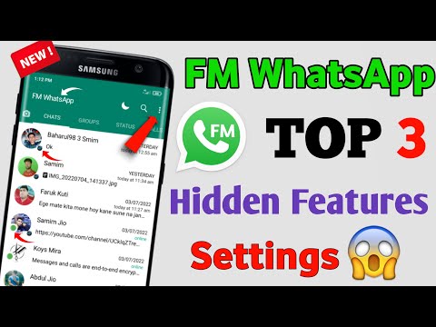 FM Whatsapp New Hidden Features 2022 | FM Whatsapp Secret Tricks | fm whatsapp