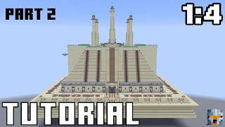 Minecraft Jedi Temple Tutorial Part 2/3- Star Wars 1:4 Scale