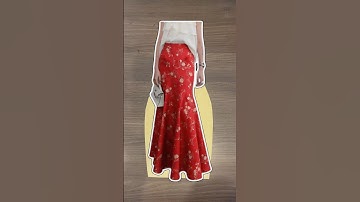 Guide to Designing the Mermaid Skirt Pattern: Focusing on the Flare and Seamlines.#diy #sewing