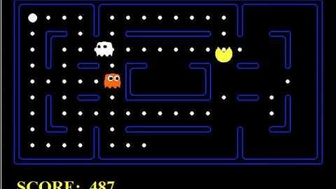 Artificial intelligent Pacman min-max algorithm & q-learning algorithm demonstration