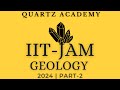 🎯 IIT-JAM 2024 Geology: Q11 to Q20 Fully Solved! 🎯| Part 2