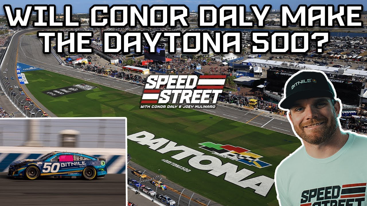 Conor Daly Attempting Daytona 500 Without Any Practice Speed Street