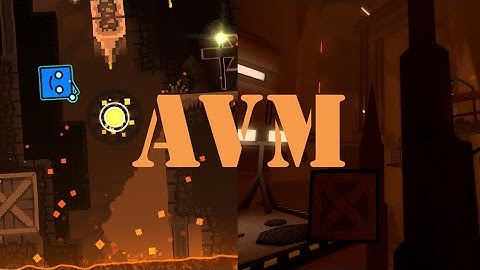 [FE2 In GD] Active Vocanic Mines by Demro5479 | Geometry Dash 2.205