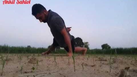ONE ARM KNUCKLE PUSHUPS || ANKIT SAHLOT ||