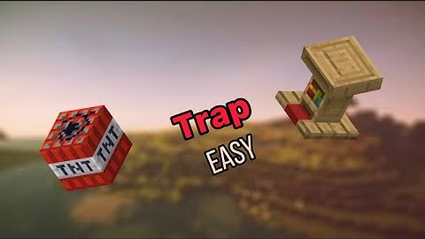 Minecraft Lectern trap | (easy way)