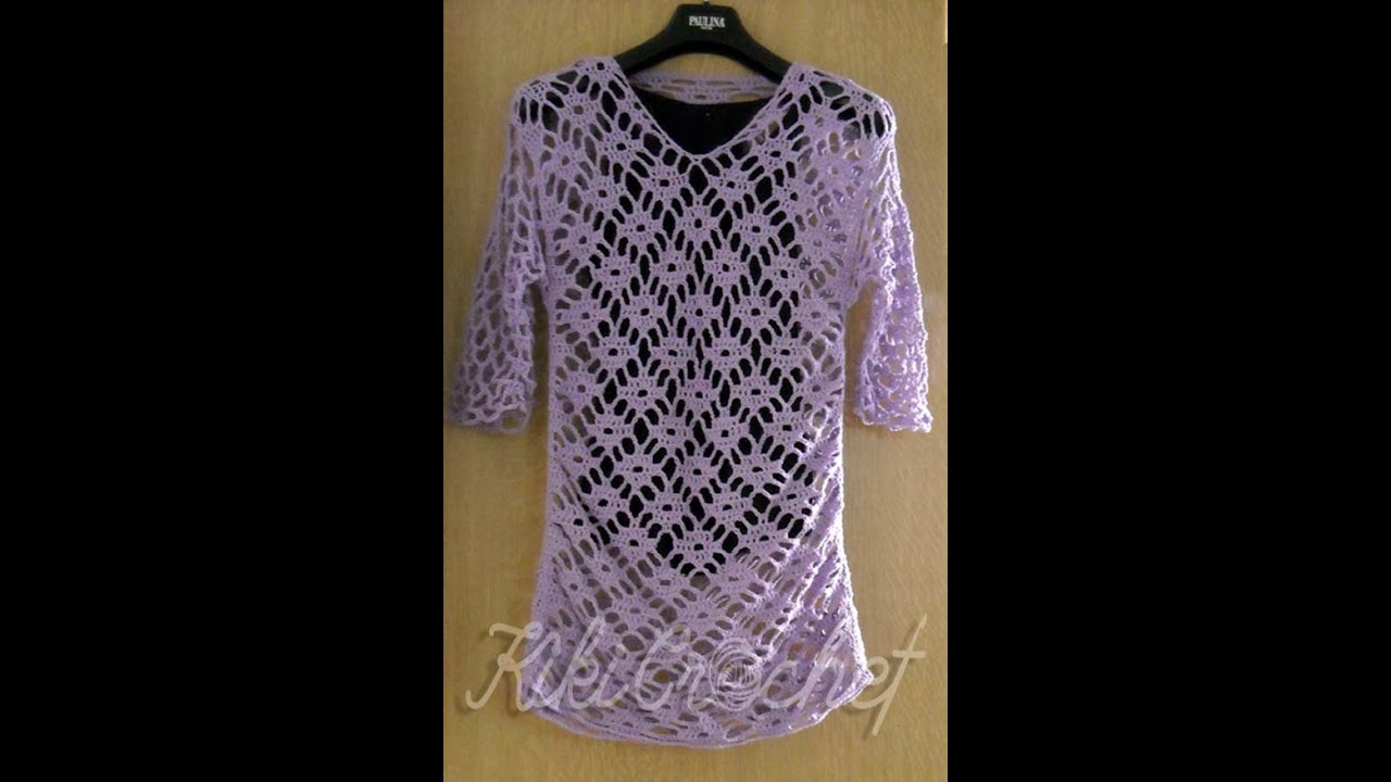 Πλεκτη Τουνικ Διαμαντι (μερος 1/4)