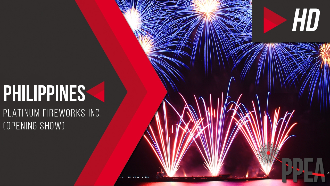 Platinum Fireworks (Opening) - The 8th Philippine International Pyromusical Competition