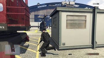 GTA Online: My character takes a nosedive into the concrete