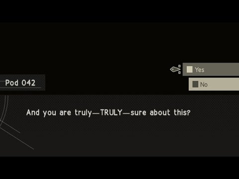 Nier Automata: Sacrificing Save Data!