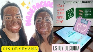 ESTOY DECIDIDA 😠 | FIN DE SEMANA ✨ | DIA DE FACIAL 🤗 | Mamá por siempre 💕