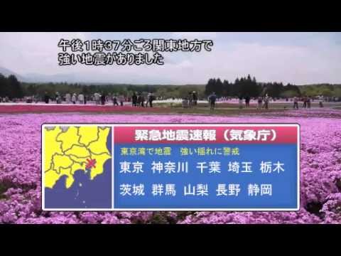 首都直下型地震シュミレーション 東京湾北部地震 マグニチュード７ ３ Youtube