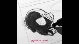 Drawing Steve Ditko!
