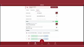 GENERAL APP - MANAGING AN INCIDENT REPORT AS A SUBSCRIBER REPORTER VIA THE APP - 4.3 screenshot 4