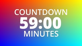 59 min TIMER - 59 minutes COUNTDOWN