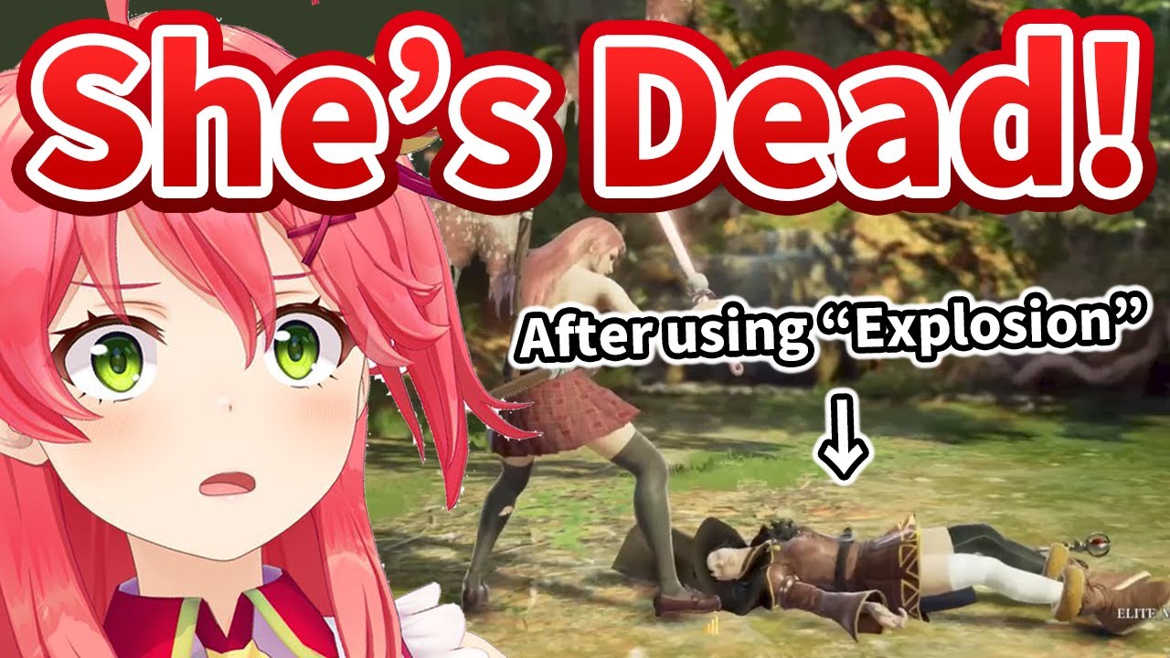 Miko can't stop laughing at perfect Megumin [Hololive/Eng sub]