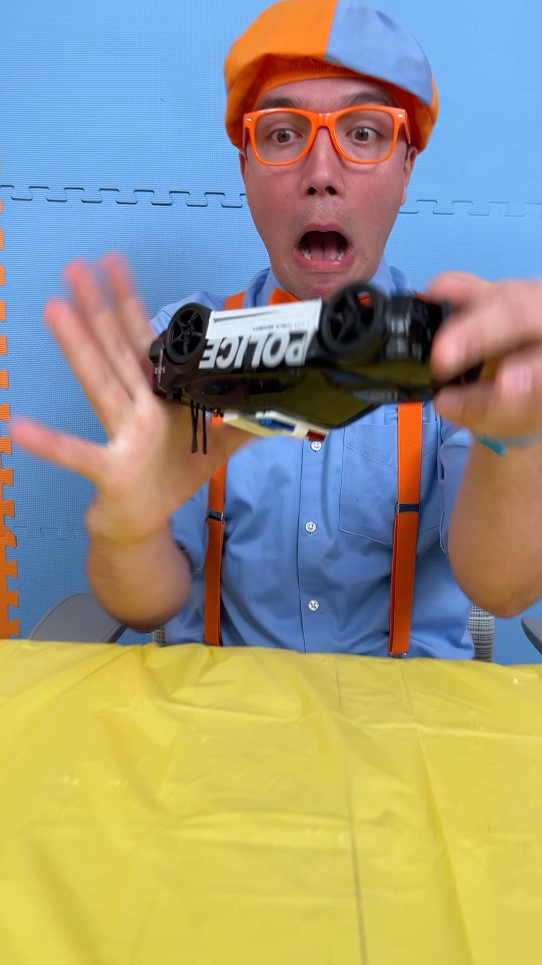 Be Careful with Emergency Vehicles Blippi?! Favorite Car Sounds! #blippi #shorts