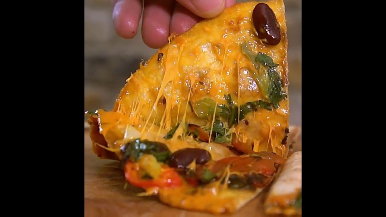 Food Envy - Veggie Waffle Quesadillas