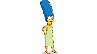 CSS Lisa Simpson Cartoon Characters Drawing, Painting & Coloring For Kids and Toddlers_ Kids Art 