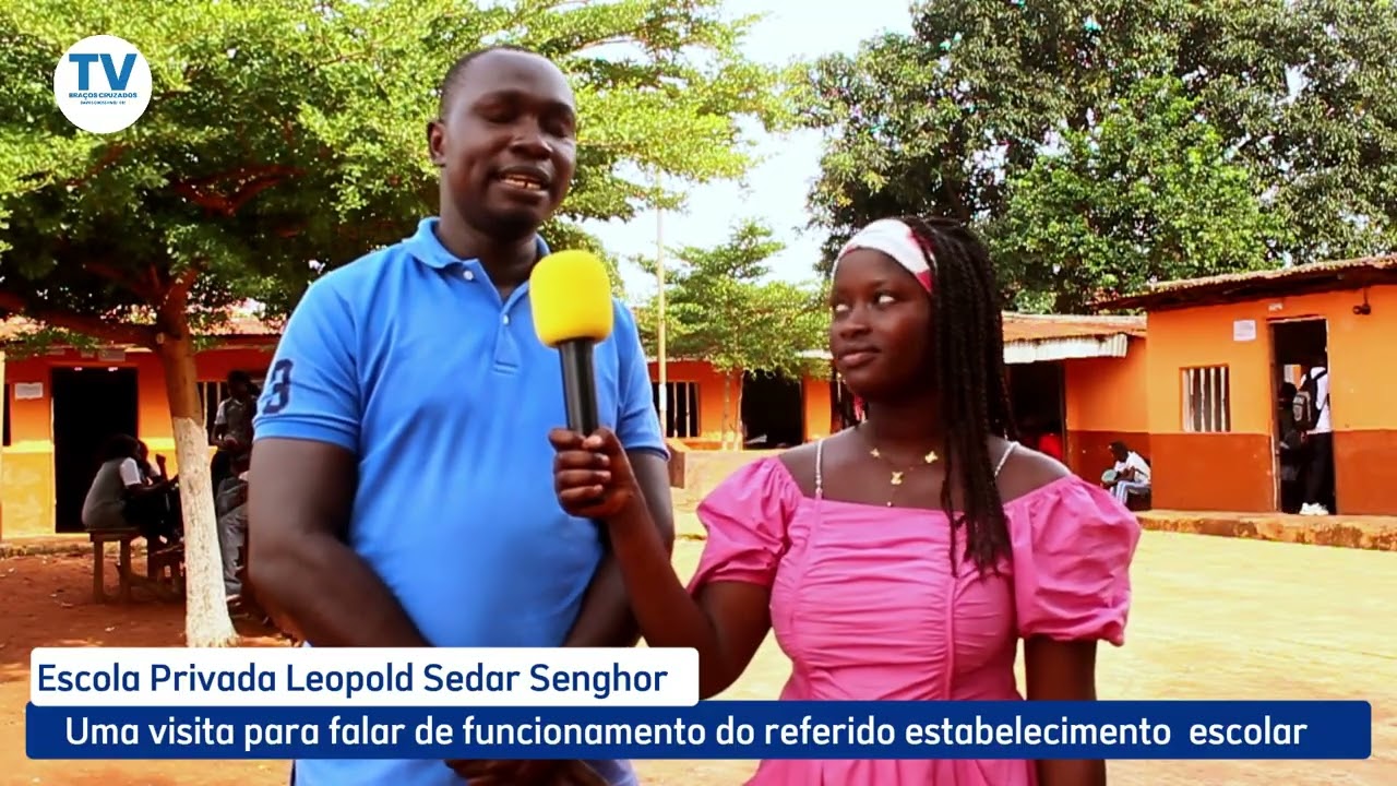 Visita à ESCOLA PRIVADA LEOPOLDO SEDAR SENGHOR, para falar de funcionamento. 
