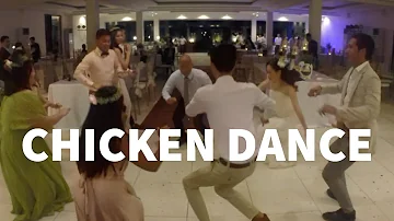 Chicken Dance at Wedding Reception