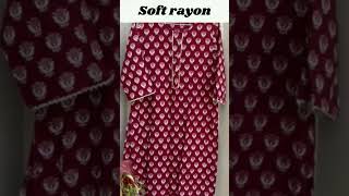 kurti pant set #office wear suits #meesho#kurti set#cotton suits#shorts screenshot 2