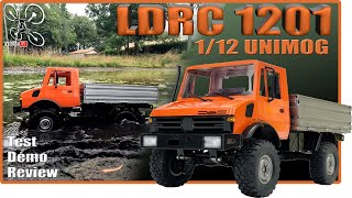 LDRC 1201 1/12 Unimog Mercedes U 1200 - Review Test Démo - Une bonne surprise !