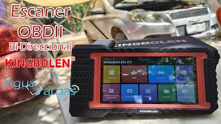 ESCANEAR FALLAS CON EL #KINGBOLEN #K7 OBDII BIDIRECCIONAL | Agus Vargas